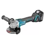 Makita DGA506RTJ 18V LXT Brushless Cordless Angle Grinder 125mm 8500 RPM