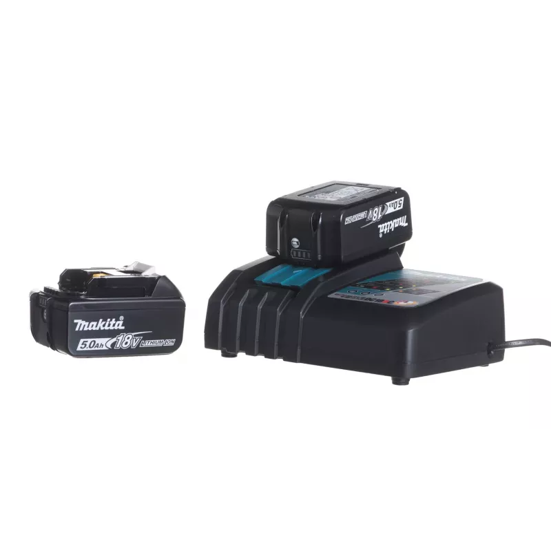 MAKITA DJR186RTE 18V LXT Brushless Cordless Reciprocating Saw with 2x 5.0Ah Batteries, Rapid Charger, and Makpac Case