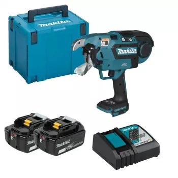 MAKITA DTR181RTJ 18V LXT Cordless Rebar Tying Tool Kit 2x5.0Ah