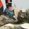 Makita DUC306Z Cordless Top Handle Chainsaw 36V (2x18V) LXT 30cm Bar