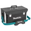 MAKITA E-15394 Open Tote Tool Bag 50/25, 20 Pockets, 15 kg Load, Black/Blue