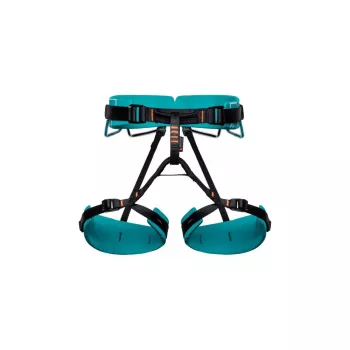 Mammut 4 Slide Harness - Dark Ceramic, Size M-XL, Unisex, All-Round Climbing and Mountaineering Harness