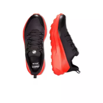 Mammut Aenergy Hike Low Goretex Men's Hiking Shoes Black-Mammut Red