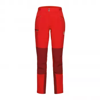 Mammut Courmayeur SO Women's Softshell Pants Red-Dark Red