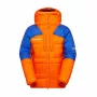 Mammut Eiger Nordwand Pro Down Parka Men's – Eiger Orange / Eiger Blue, 800-Fill Goose Down, Pertex Quantum