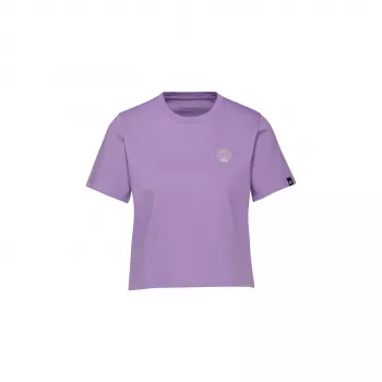 Mammut Massone Cropped Emblems Women's T-Shirt Lavandin