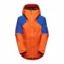 Mammut Nordwand Advanced HS Hooded Jacket Women's Eiger Orange-Eiger Blue