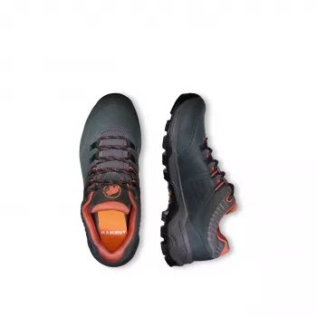 Mammut Nova IV Low Gore-Tex Women's Hiking Shoes, Black-Apricot Brandy