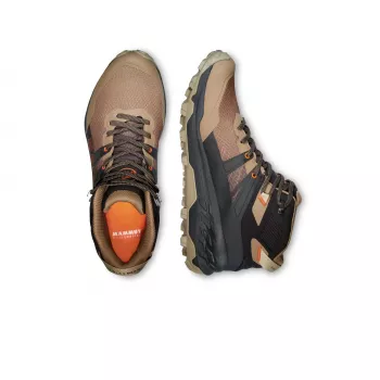 Mammut Sertig II Mid Gore-Tex Men's Hiking Boots Black-Dark Sand