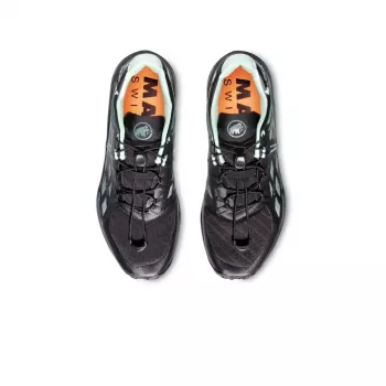Mammut Sertig TR Low GTX Women's Trail Running Shoes Black-Dark Jade