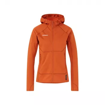 MAMMUT Taiss ML Hooded Women's Fleece Jacket Autumn Larice