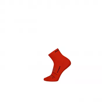 Mammut Trail Running Targeted Cushion Quarter Socks Red