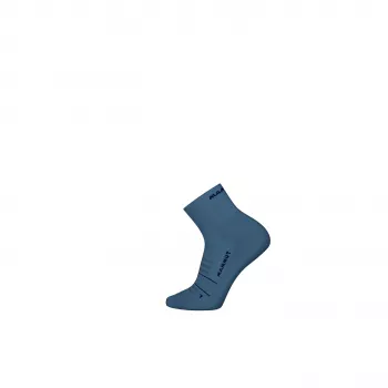 MAMMUT Trail Running Targeted Cushion Quarter Socks Tschiel-Marine
