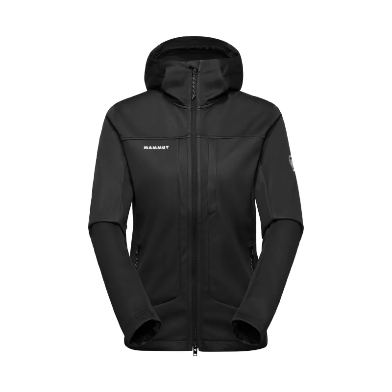 Mammut Ultimate VIII SO Hooded Jacket Women's Softshell Jacket Black