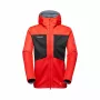 Mammut Ultimate VIII SO Hooded Men's Softshell Jacket Red-Black