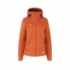 Mammut Ultimate VIII SO Hooded Women's Softshell Jacket Autumn Larice