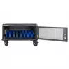 Manhattan 20-Bay Laptop Charging Cabinet with AC Adapter Storage, Lockable, Black