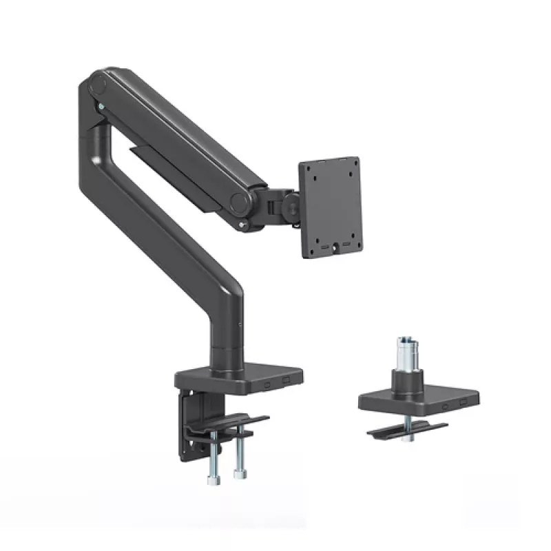 Manhattan 462570 Single Monitor Arm Desk Mount Black 17-49 inch 8 kg VESA 75x100