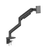 Manhattan 462570 Single Monitor Arm Desk Mount Black 17-49 inch 8 kg VESA 75x100