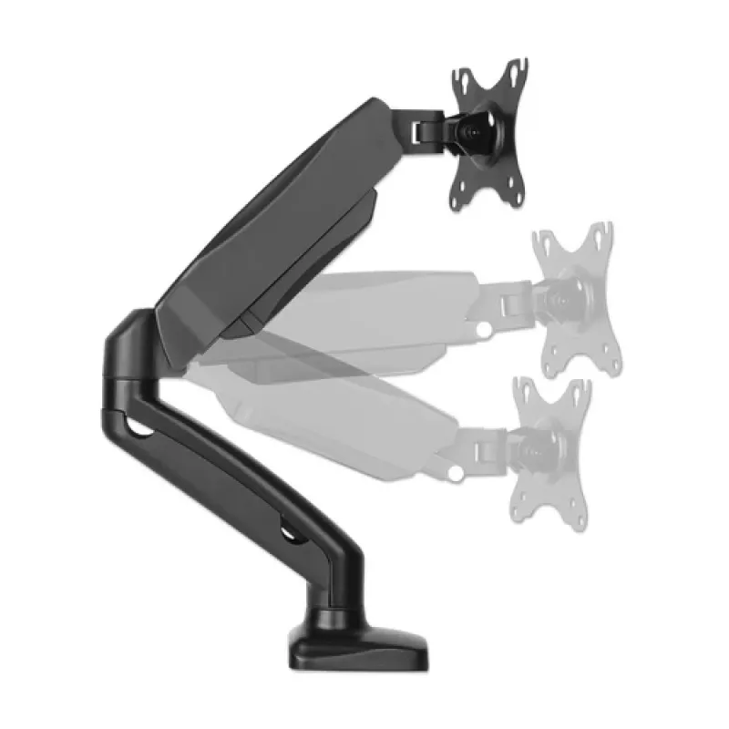 MANHATTAN Mount for 1 Monitor Gas Pressure Aluminum 17-32 Inch
