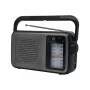 Manta MARDI919BK San Remo Black Portable Radio with Bluetooth, FM/AM, USB, SD Card, AUX