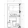 Manta MM545DBK Fridge 88L Black