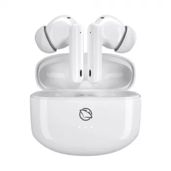 Manta MTWS008W Rytmo White True Wireless Bluetooth 5.0 Earbuds with Charging Case