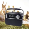 Manta RDI918B Portable CD Player with FM Radio, MP3 Playback, USB and AUX Input, Black