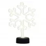 Manta SNL84WH LED Snowflake Decorative Lamp, Cool White, Battery Powered, Hanging, Plastic, White, 200 mm