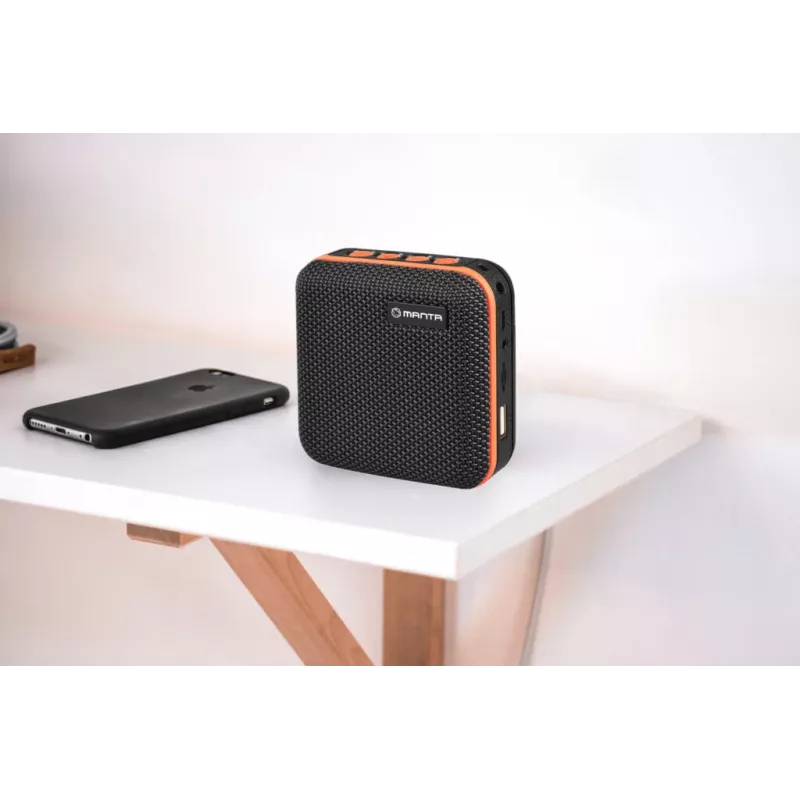 Manta SPK01GO Portable Bluetooth Speaker Gold
