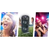 Manta SPK815 Portable Bluetooth Party Speaker with Karaoke, 30W RMS, Disco LED, FM Radio, USB/SD/AUX