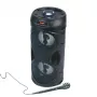 Manta SPK815 Portable Bluetooth Party Speaker with Karaoke, 30W RMS, Disco LED, FM Radio, USB/SD/AUX