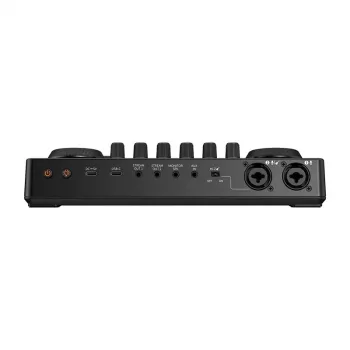 Maono AME2 GEN2 USB-C Sound Card – 2 XLR/TRS Combo Inputs, +48V Phantom Power, Battery Operation