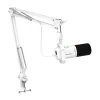 Maono PD200XS Dynamic Microphone with USB-C and XLR, Cardioid, White