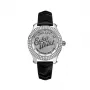 MARC ECKO E10038M1 Unisex Quartz Analog Watch 39mm Stainless Steel Case Black Silicone Strap