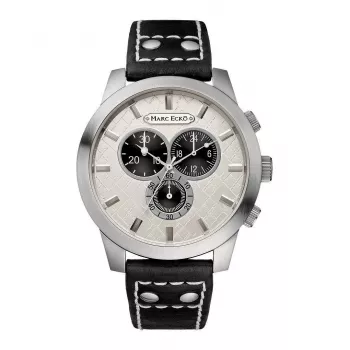 MARC ECKO Men's E14539G1 Analog Quartz Stainless Steel Watch 47mm