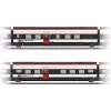 Märklin 43462 H0 Add-on Coach Set 2 for SBB Giruno: 2nd Class Coaches D(B9) and E(B8)