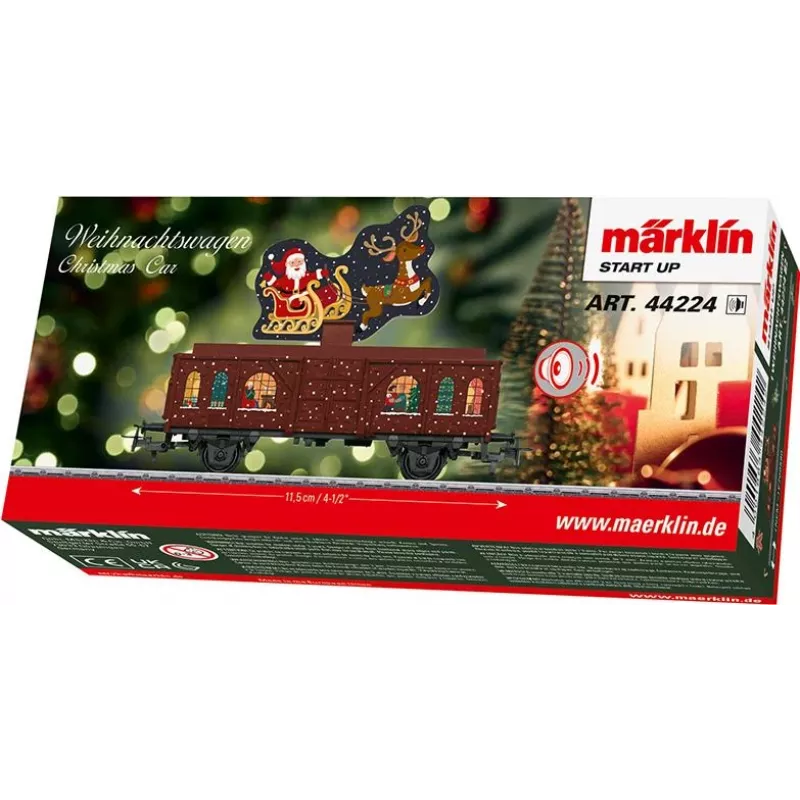 Märklin 44224 H0 Rlmms 56 Stake Car with Load, Era IV
