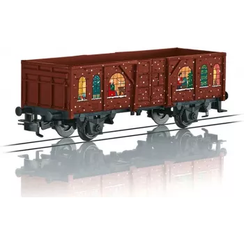 Märklin 44224 H0 Rlmms 56 Stake Car with Load, Era IV