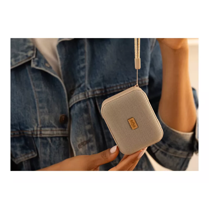 Marley Jammin Portable Bluetooth Speaker IP67 Waterproof Cream 12H Battery Stereo Pairing
