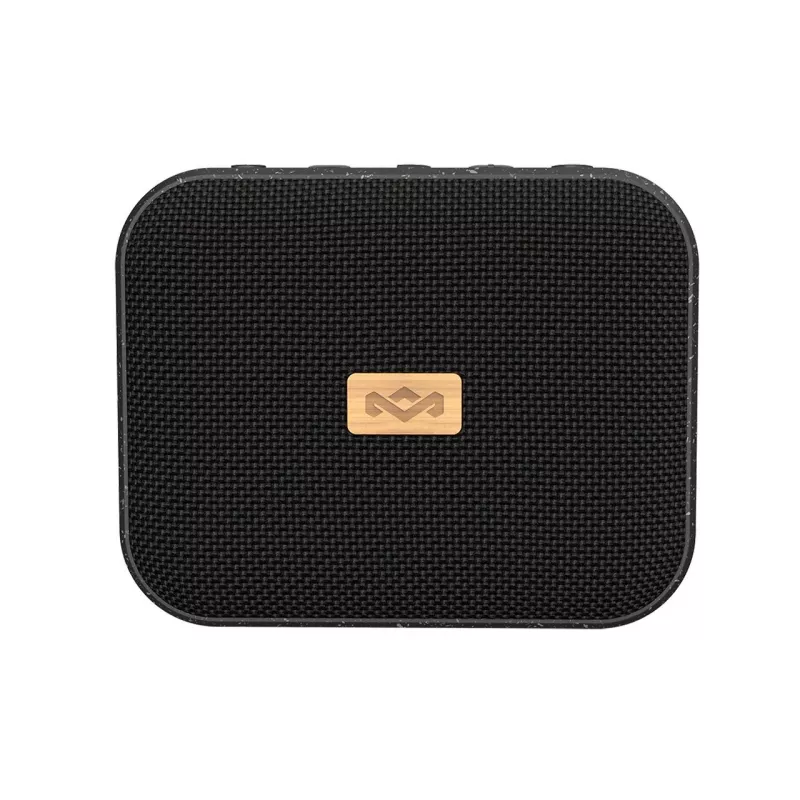 MARLEY Jammin Portable Wireless Bluetooth Speaker - Signature Black, IP67 Waterproof, 360° Sound, 12H Battery