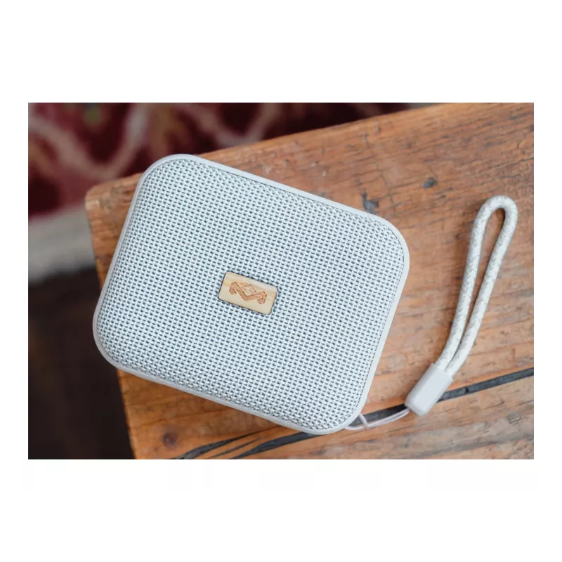 MARLEY Jammin Portable Wireless Bluetooth Speaker - Signature Black, IP67 Waterproof, 360° Sound, 12H Battery
