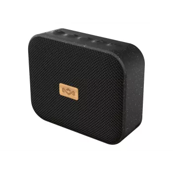 MARLEY Jammin Portable Wireless Bluetooth Speaker - Signature Black, IP67 Waterproof, 360° Sound, 12H Battery