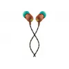 Marley Smile Jamaica In-Ear Wired Earbuds with Microphone and USB-C, 9mm Drivers – Rasta (EM-JE042-RA)