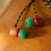 Marley Smile Jamaica In-Ear Wired Earbuds with Microphone and USB-C, 9mm Drivers – Rasta (EM-JE042-RA)