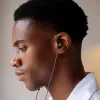 Marley Smile Jamaica Wired Earbuds with Microphone, USB Type-C, Brass