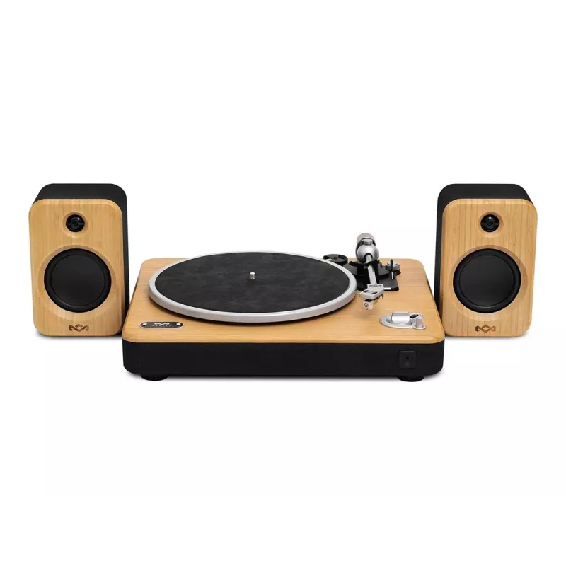 Marley Stir It Up Wireless 2+ Bluetooth Turntable with Speakers