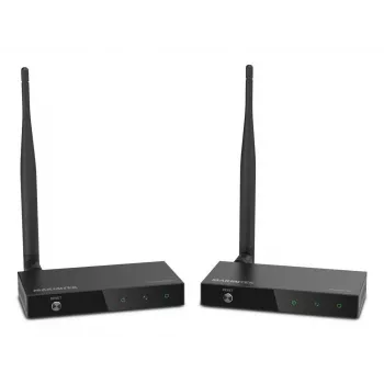 MARMITEK TV Anywhere Wireless HD 2 Full HD Wireless HDMI Extender Kit with IR Remote Control, 50m Range, 1080p, Black