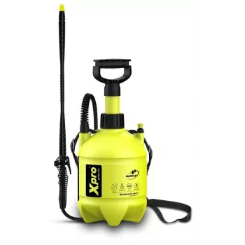 MAROLEX XPRO 5 Manual Pressure Sprayer 5L with Adjustable Cone Nozzle, Pressure Gauge, and Shoulder Strap