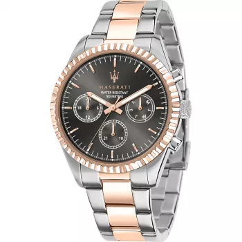 Maserati Epoca Men's Quartz Watch R8853100020 43mm Stainless Steel Blue Dial